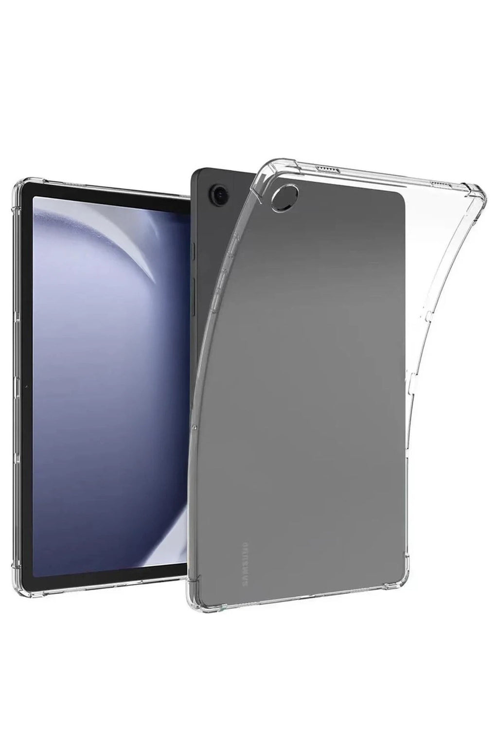 Mey İthalat® Samsung Galaxy Tab A11 Plus Anti Shock Tablet Silikon - Şeffaf