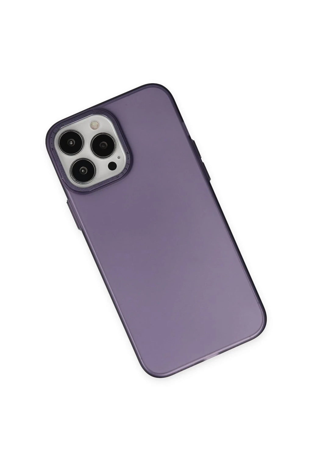 Mey İthalat® iPhone 14 Pro Kılıf Modos Metal Kapak - Derin Mor
