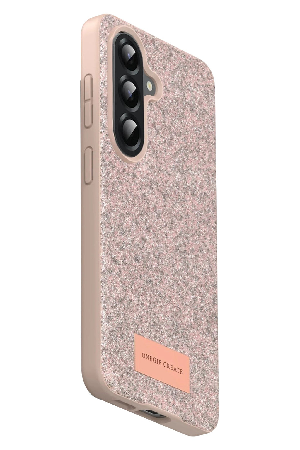 Mey İthalat® Samsung Galaxy A17 5G Bright Simli Kapak - Pembe