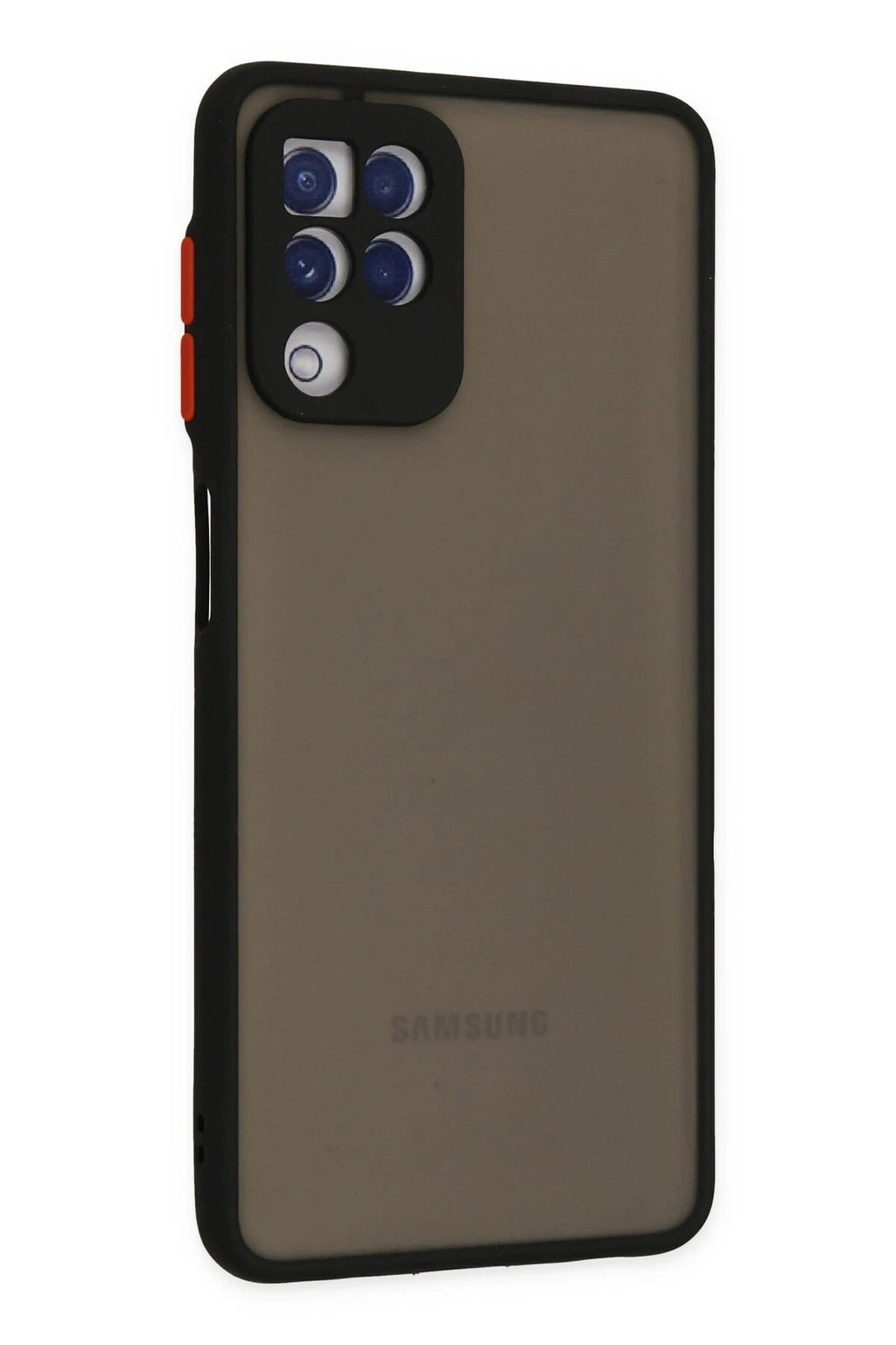 Mey İthalat® Samsung Galaxy A22 Kılıf Montreal Silikon Kapak - Siyah