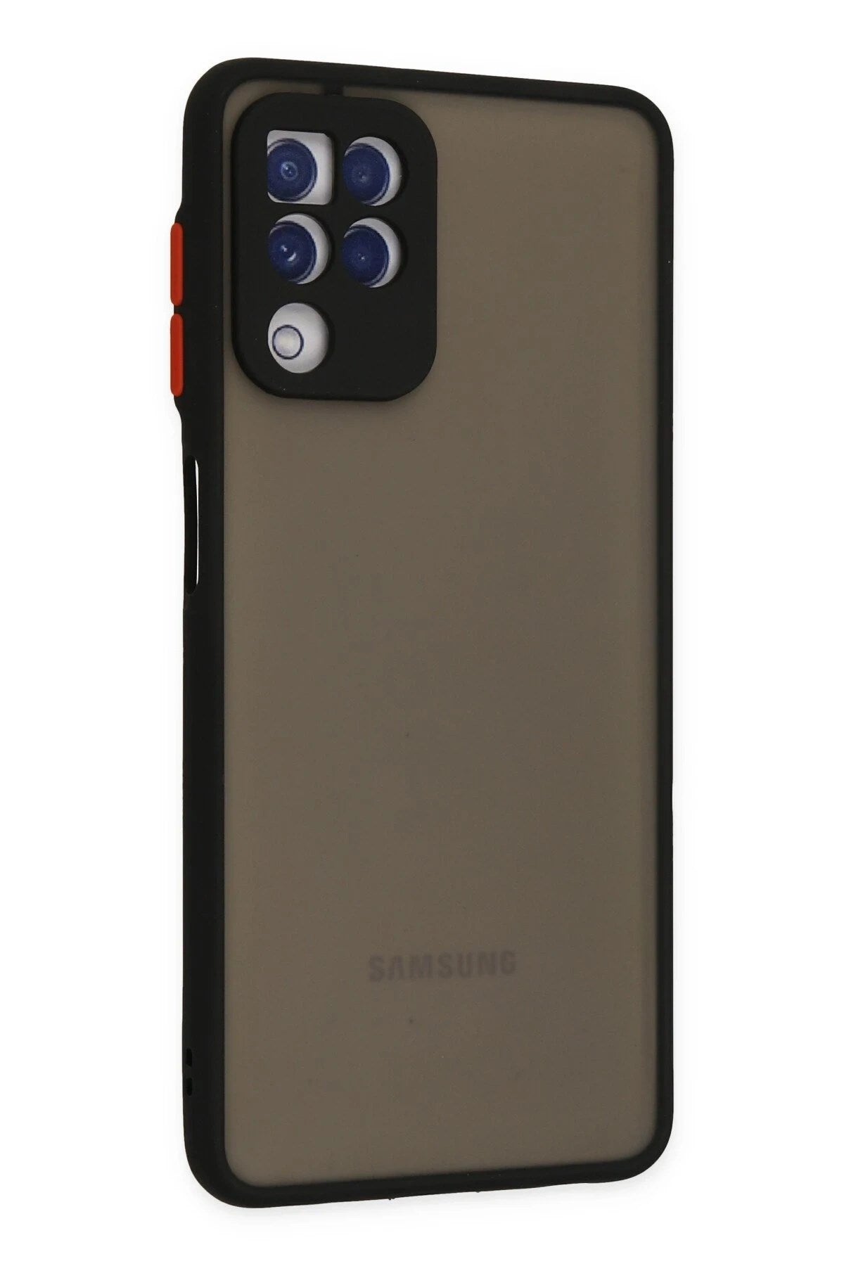 Mey İthalat® Samsung Galaxy A22 Kılıf Montreal Silikon Kapak - Siyah