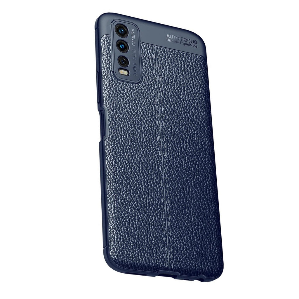 Mey İthalat® Vivo Y11S Kılıf Auto Focus Kapak - Lacivert