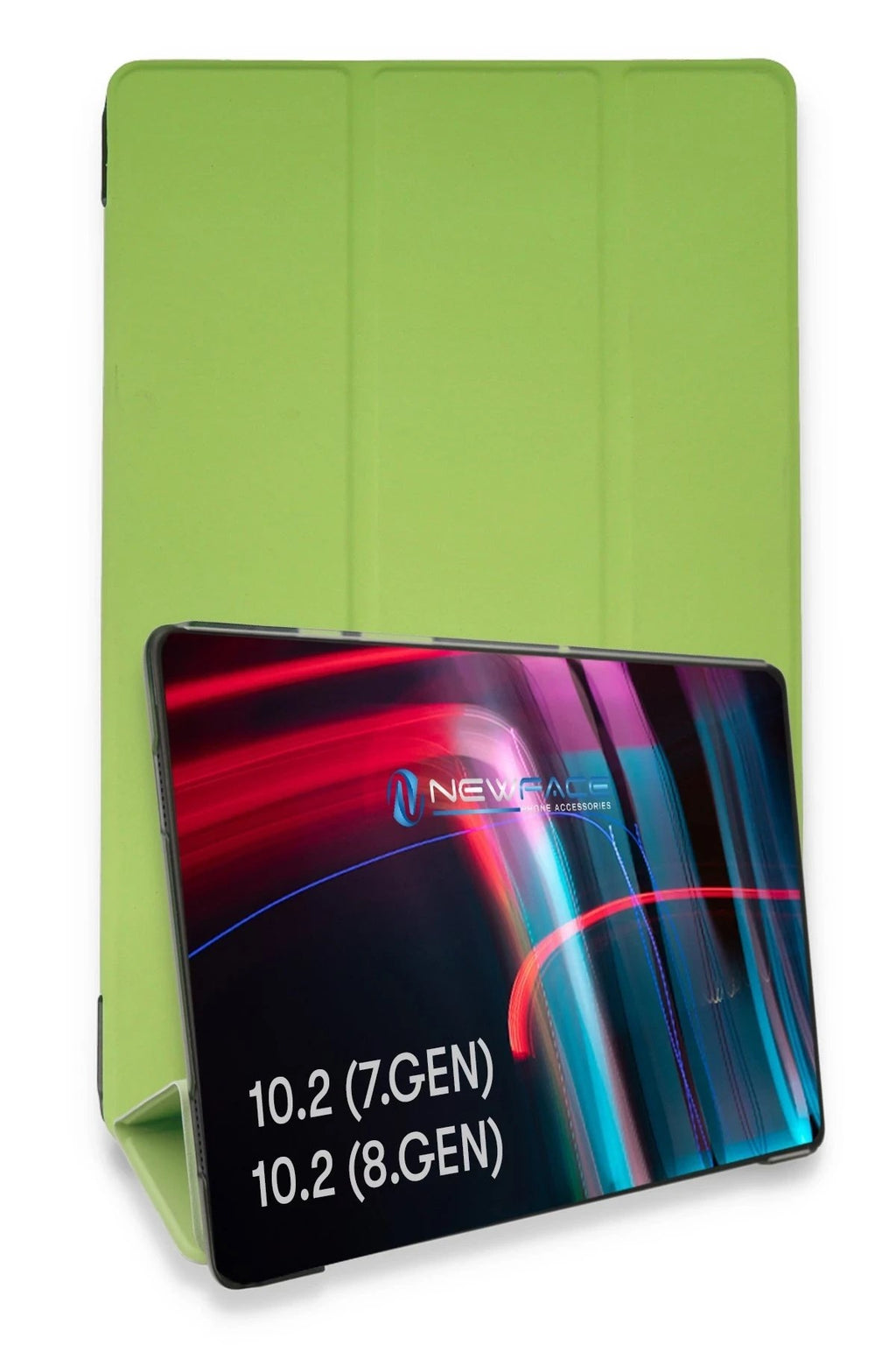 Mey İthalat® iPad 10.2 (7.nesil) Kılıf Tablet Smart Kılıf - Açık Yeşil