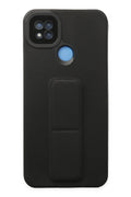Mey İthalat® Redmi 9C Kılıf Mega Standlı Silikon - Siyah