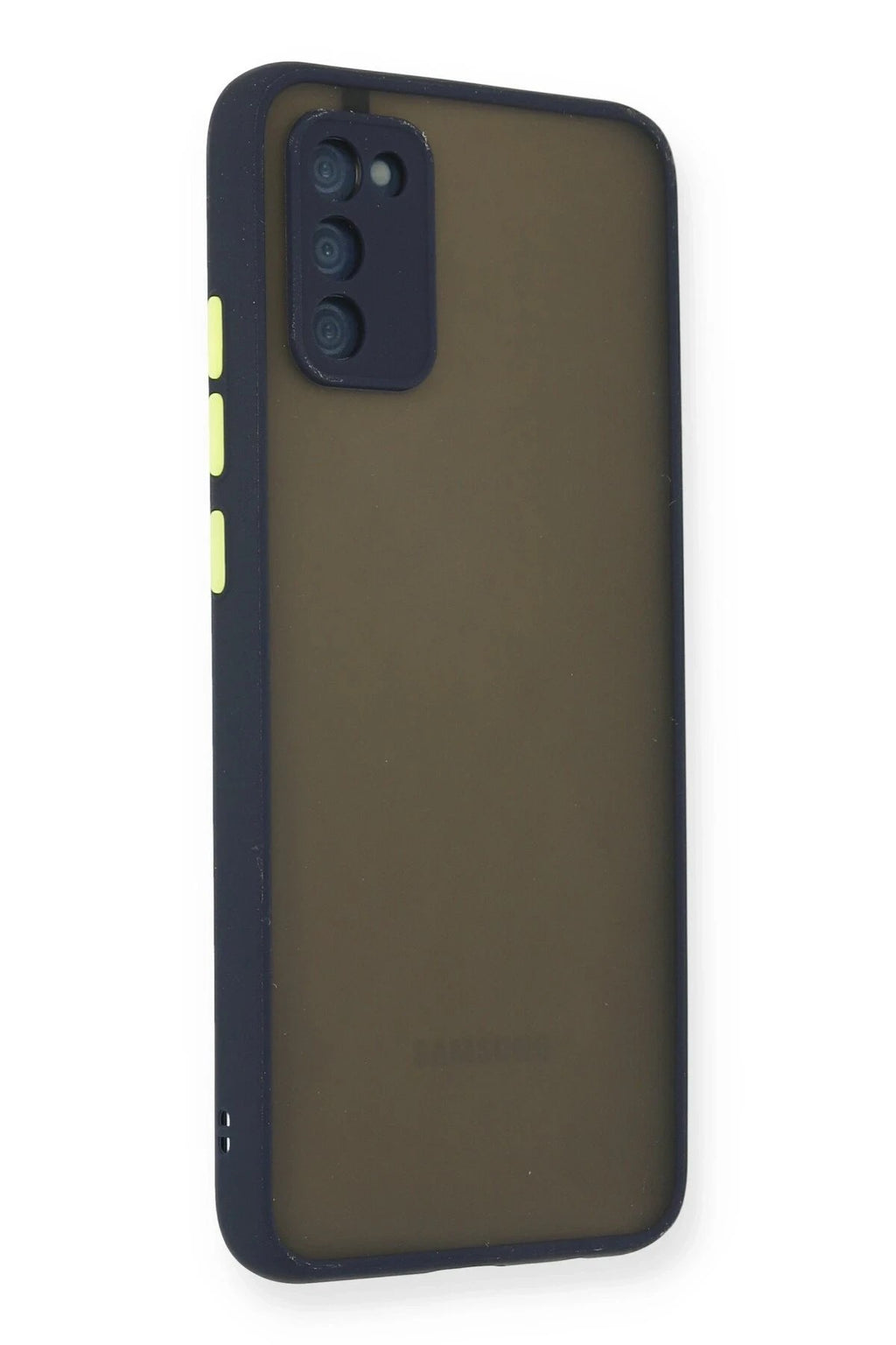 Mey İthalat® Samsung Galaxy A03S Kılıf Montreal Silikon Kapak - Lacivert