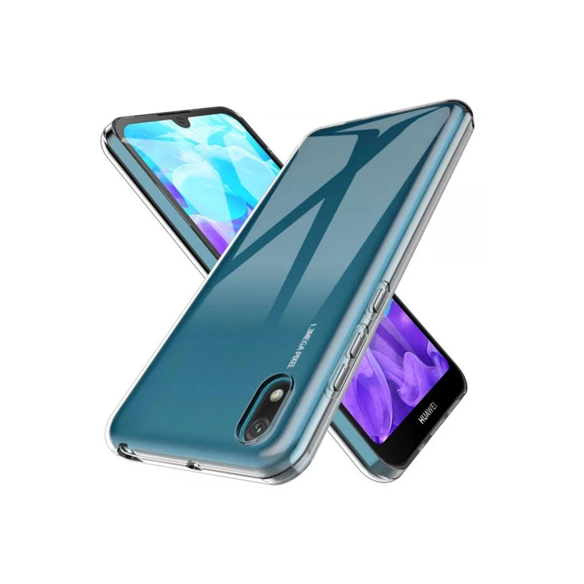 Mey İthalat® Huawei Y5 2019 Kılıf Lüx Şeffaf Silikon