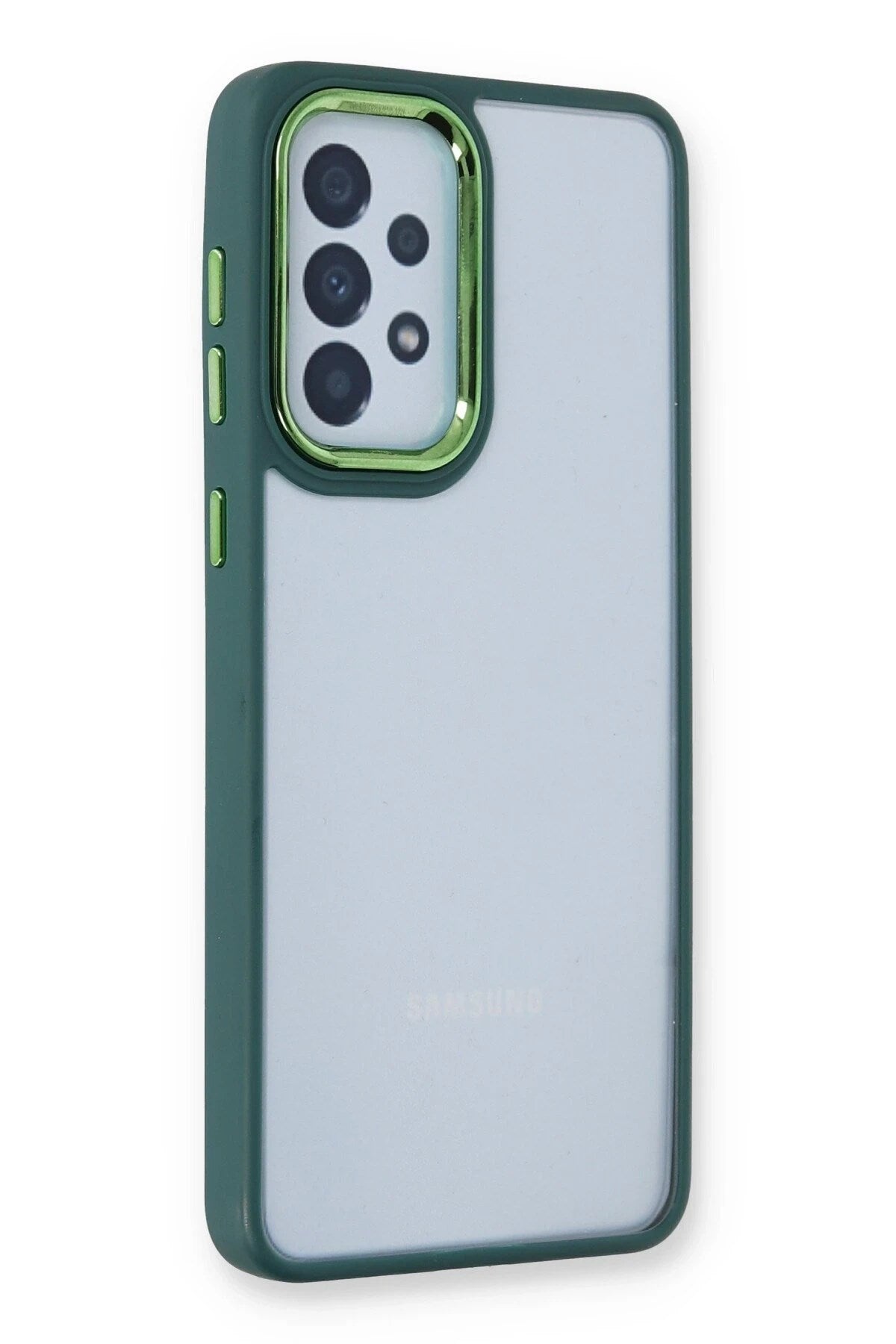 Mey İthalat® Samsung Galaxy A53 5G Kılıf Dora Kapak - Haki Yeşil