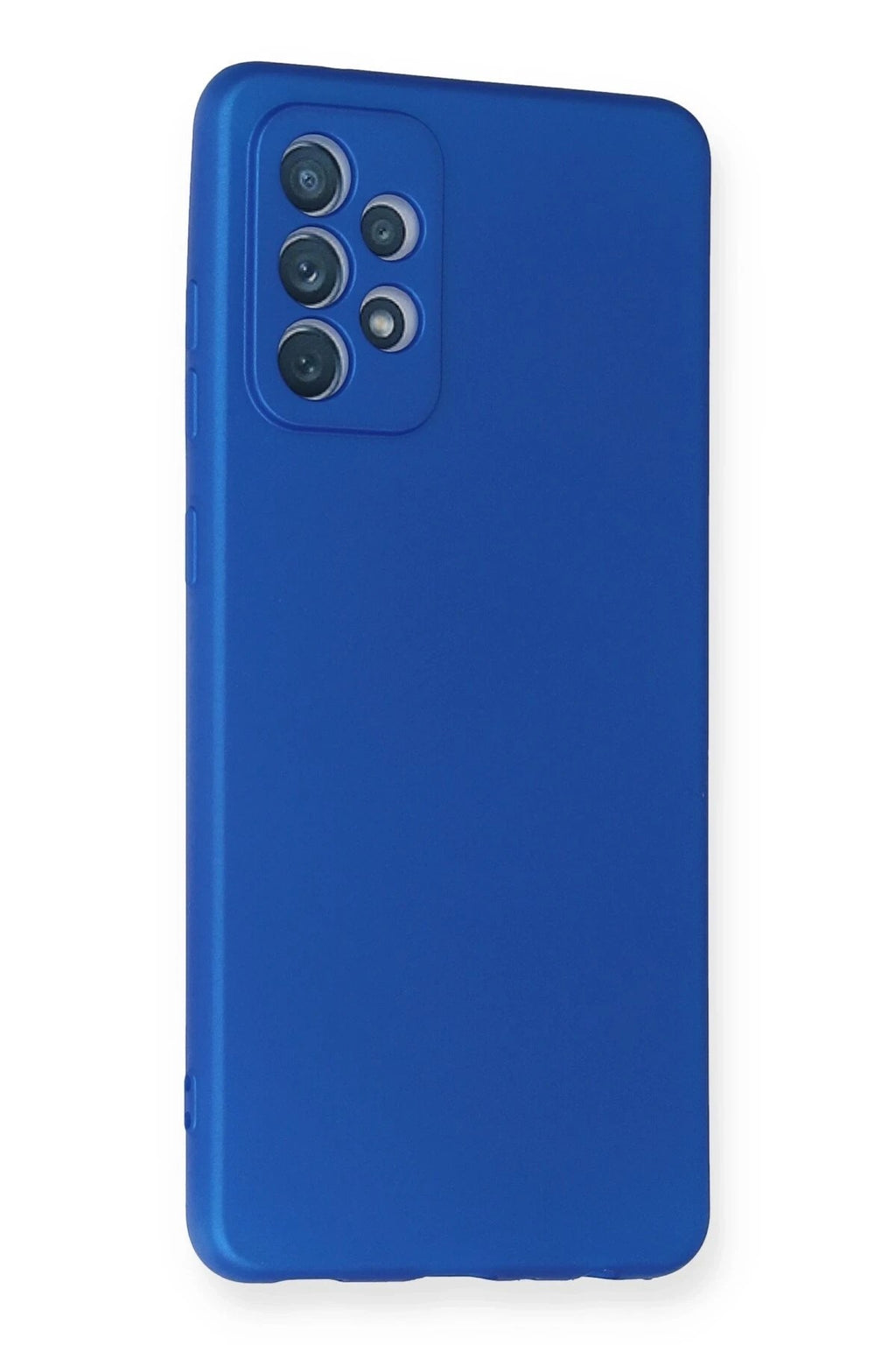 Mey İthalat® Samsung Galaxy A72 Kılıf First Silikon - Mavi
