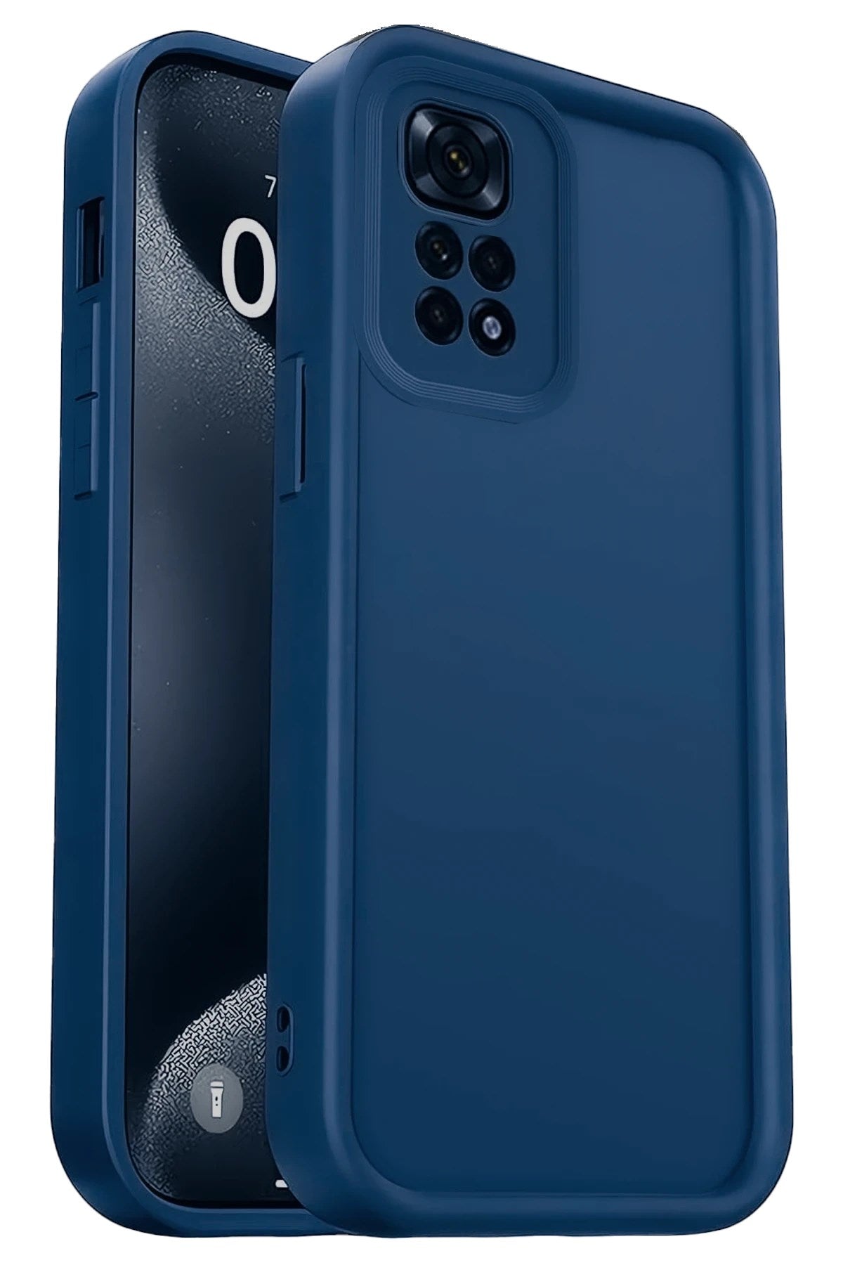 Mey İthalat® Redmi 10 2022 Kılıf Viera Silikon - Lacivert