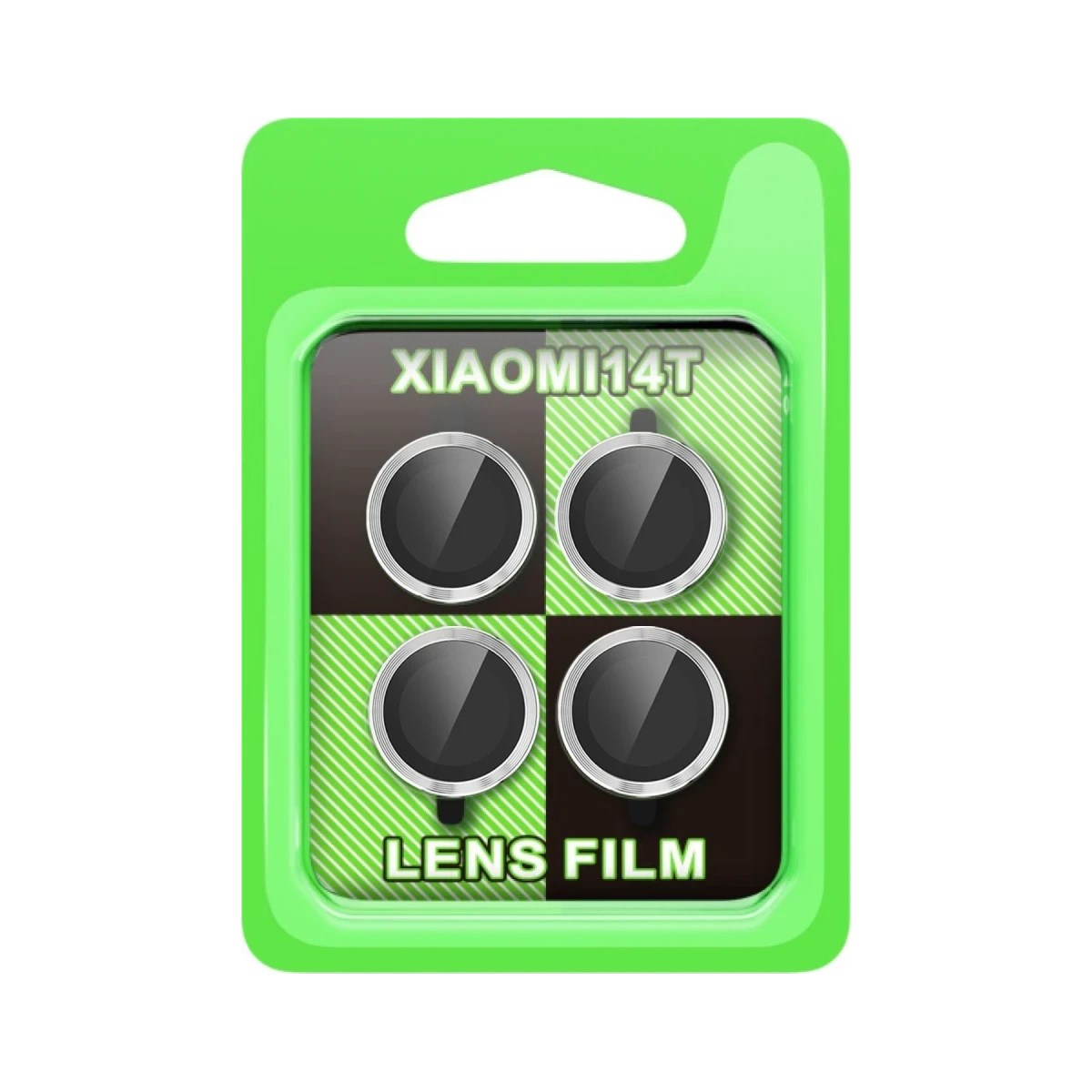 Mey İthalat® Mi 14T Raze Metal Kamera Lens - Gümüş