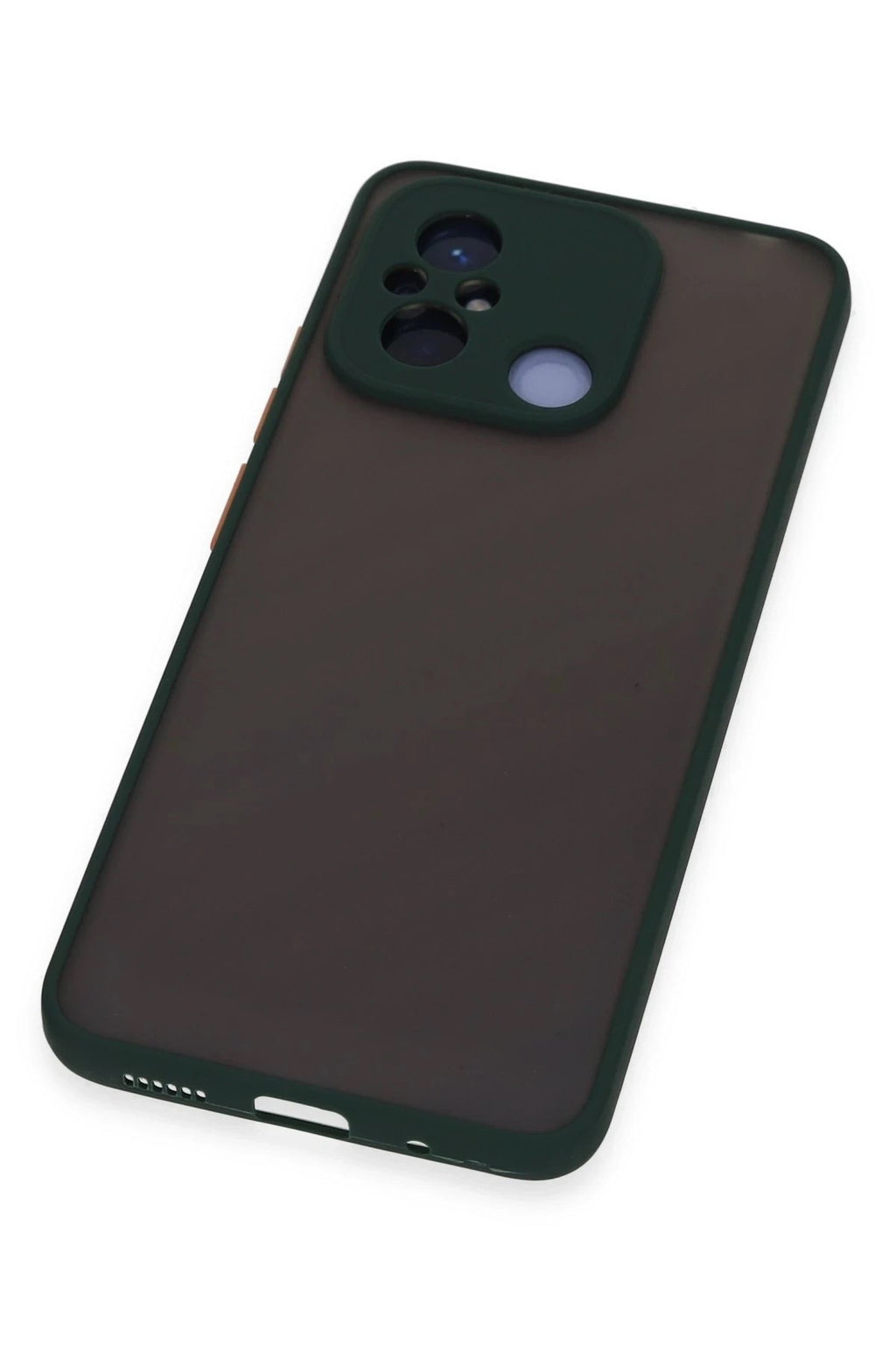 Mey İthalat® Redmi 12C Kılıf Montreal Silikon Kapak - Yeşil
