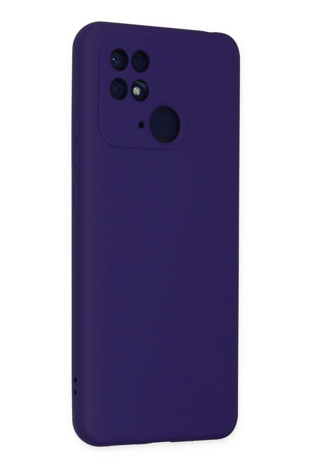 Mey İthalat® Redmi 10C Kılıf Nano içi Kadife Silikon - Mor