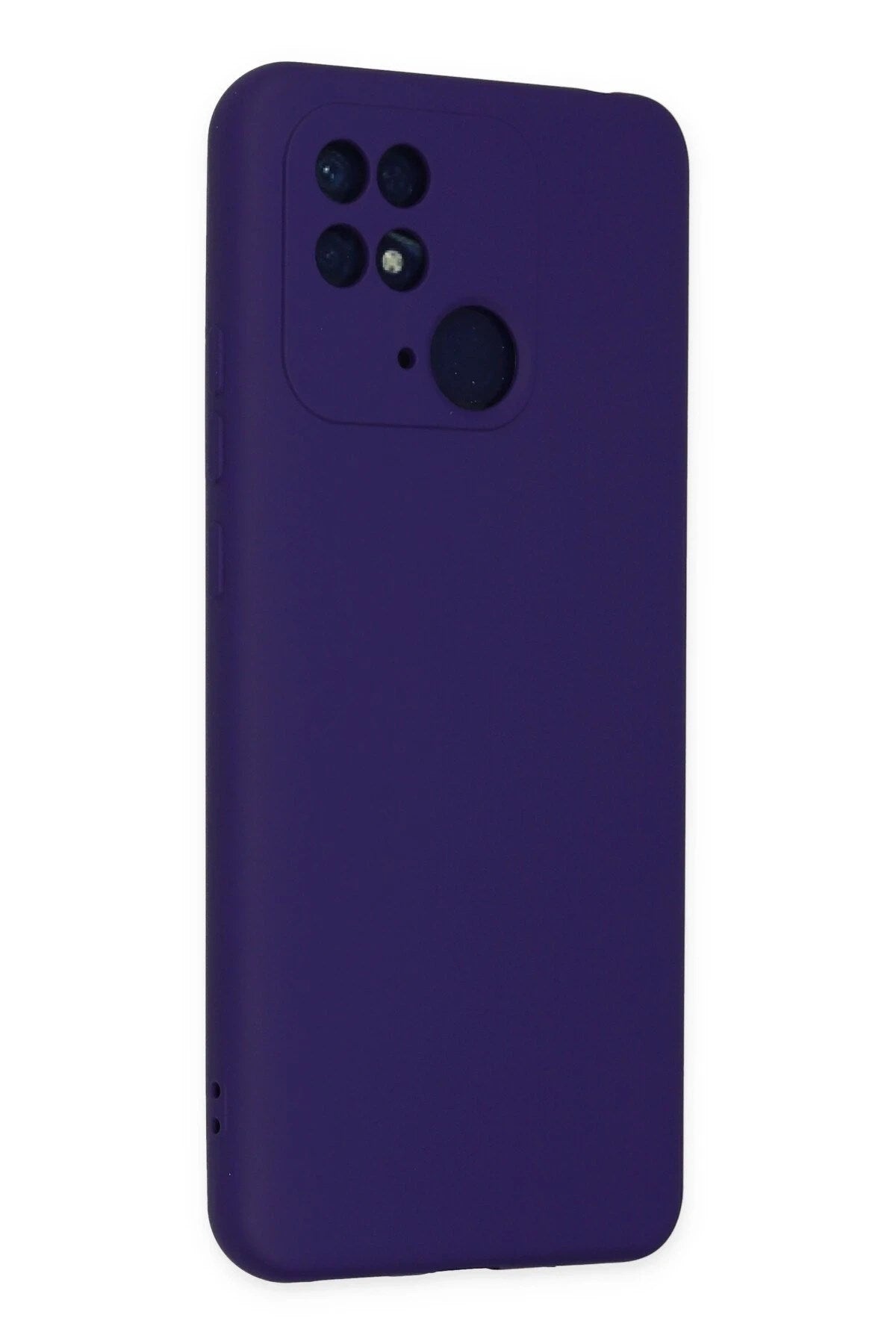 Mey İthalat® Redmi 10C Kılıf Nano içi Kadife Silikon - Mor
