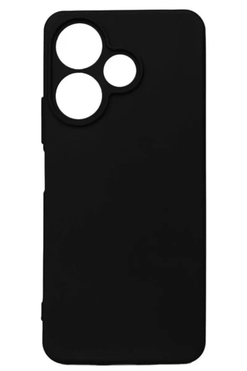 Mey İthalat® Redmi 13 4G Kılıf First Silikon - Siyah