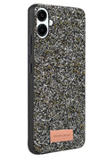 Mey İthalat® Samsung Galaxy A07 4G Bright Simli Kapak - Gold