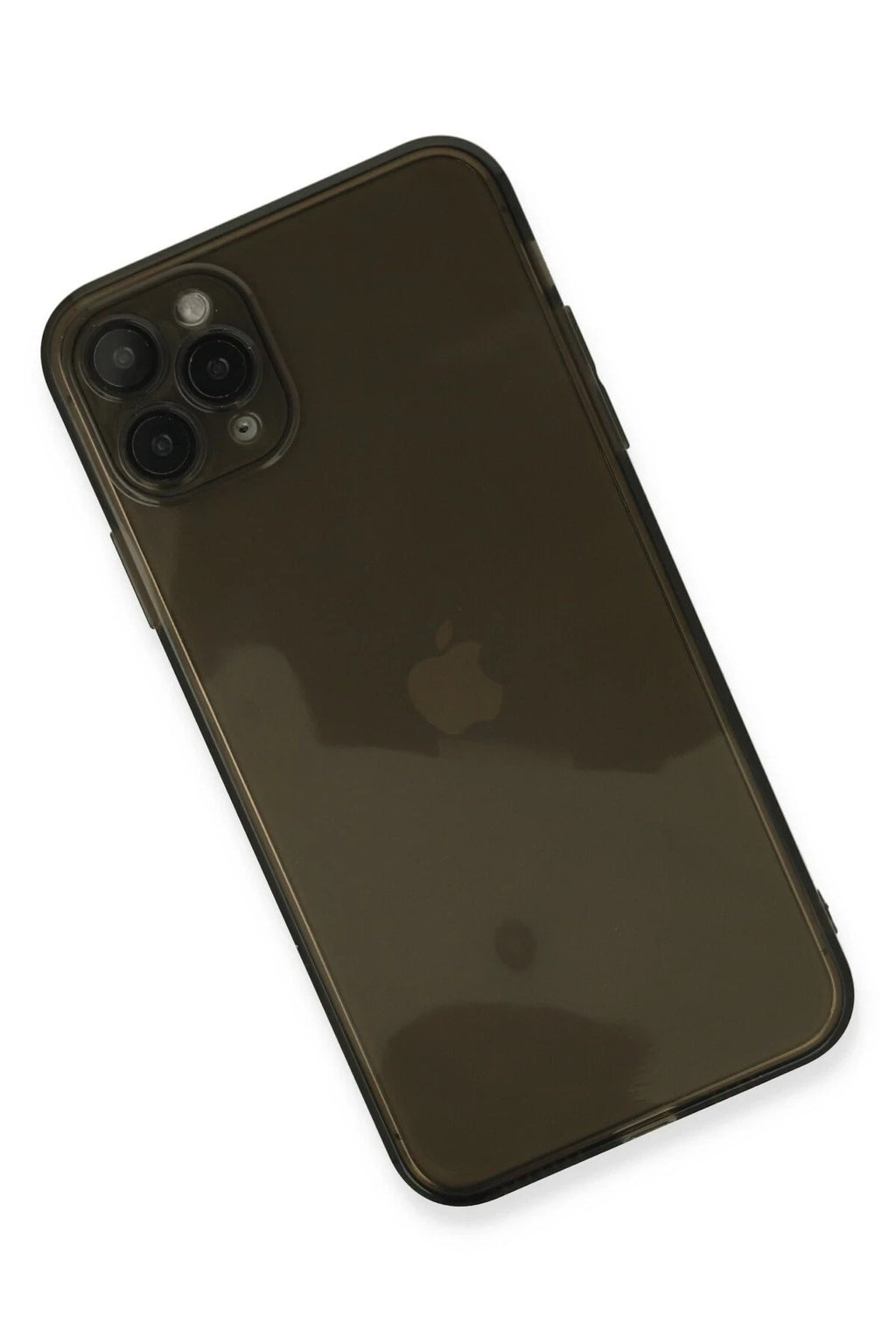 Mey İthalat® iPhone 11 Pro Max Kılıf Fly Lens Silikon - Siyah