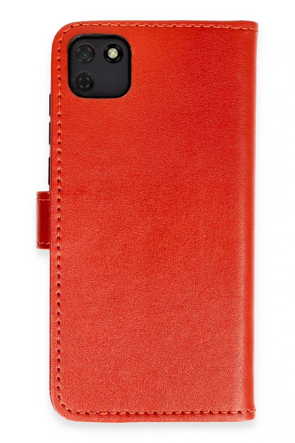 Mey İthalat® Huawei Y5P Kılıf Trend S Plus Kapaklı Kılıf - Kırmızı