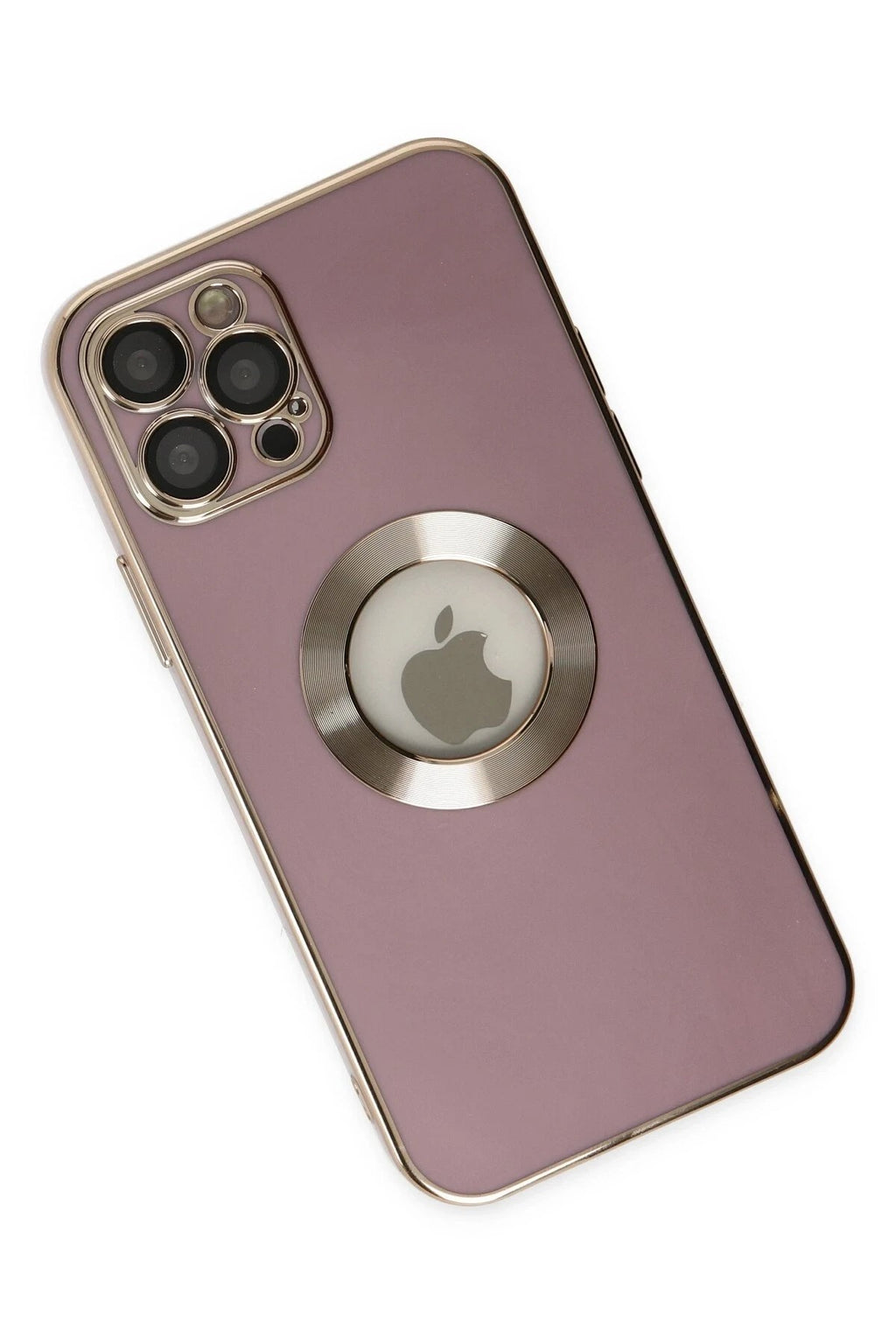 Mey İthalat® iPhone 12 Pro Kılıf Store Silikon - Mor