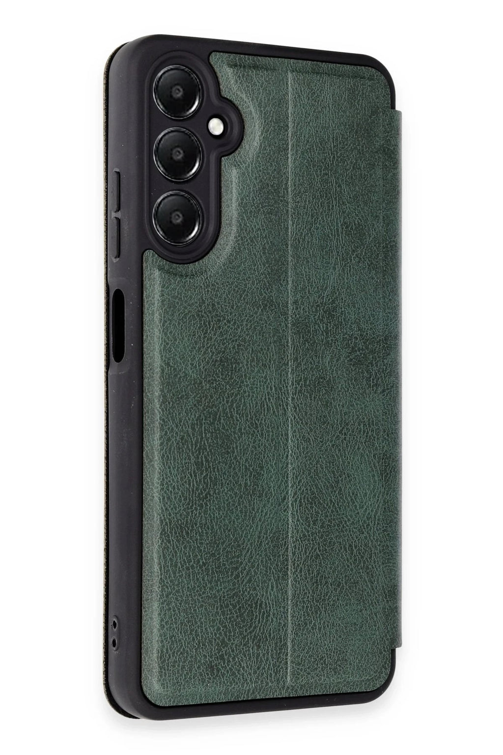 Mey İthalat® Samsung Galaxy A25 5G Kılıf Flip Cover - Koyu Yeşil