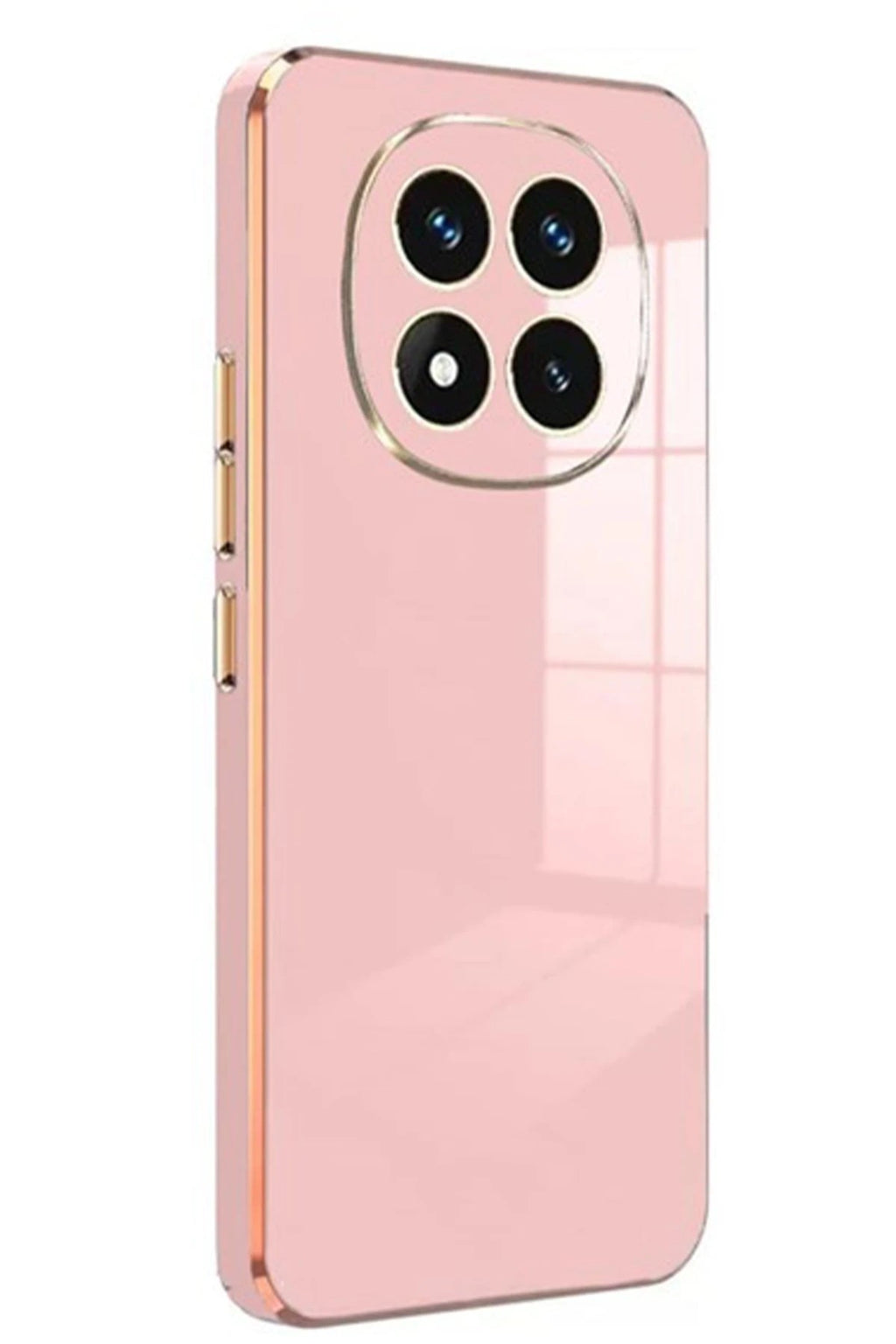 Mey İthalat® Redmi Note 14 Pro 4G Kılıf Volet Silikon - Pembe