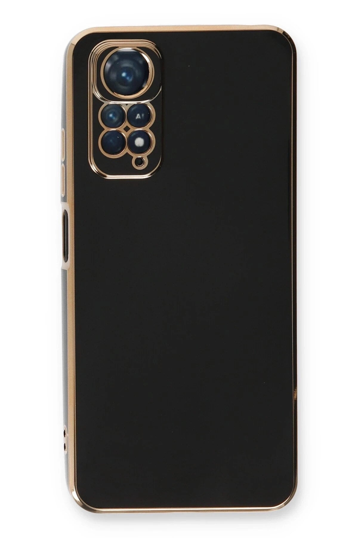 Mey İthalat® Redmi Note 11 Kılıf Volet Silikon - Siyah