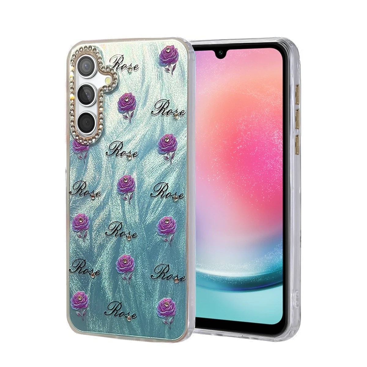 Mey İthalat® Samsung Galaxy A24 4G Kılıf Blade Aynalı Desenli Kapak - Desen 9
