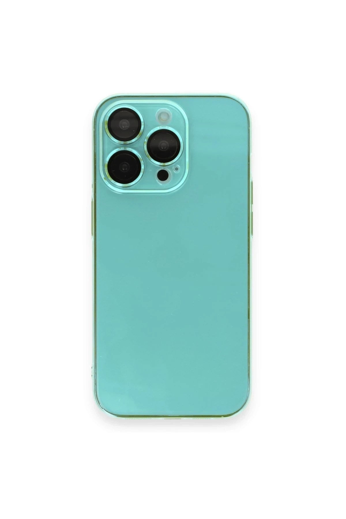 Mey İthalat® iPhone 14 Pro Max Kılıf Armada Lensli Kapak - Yeşil