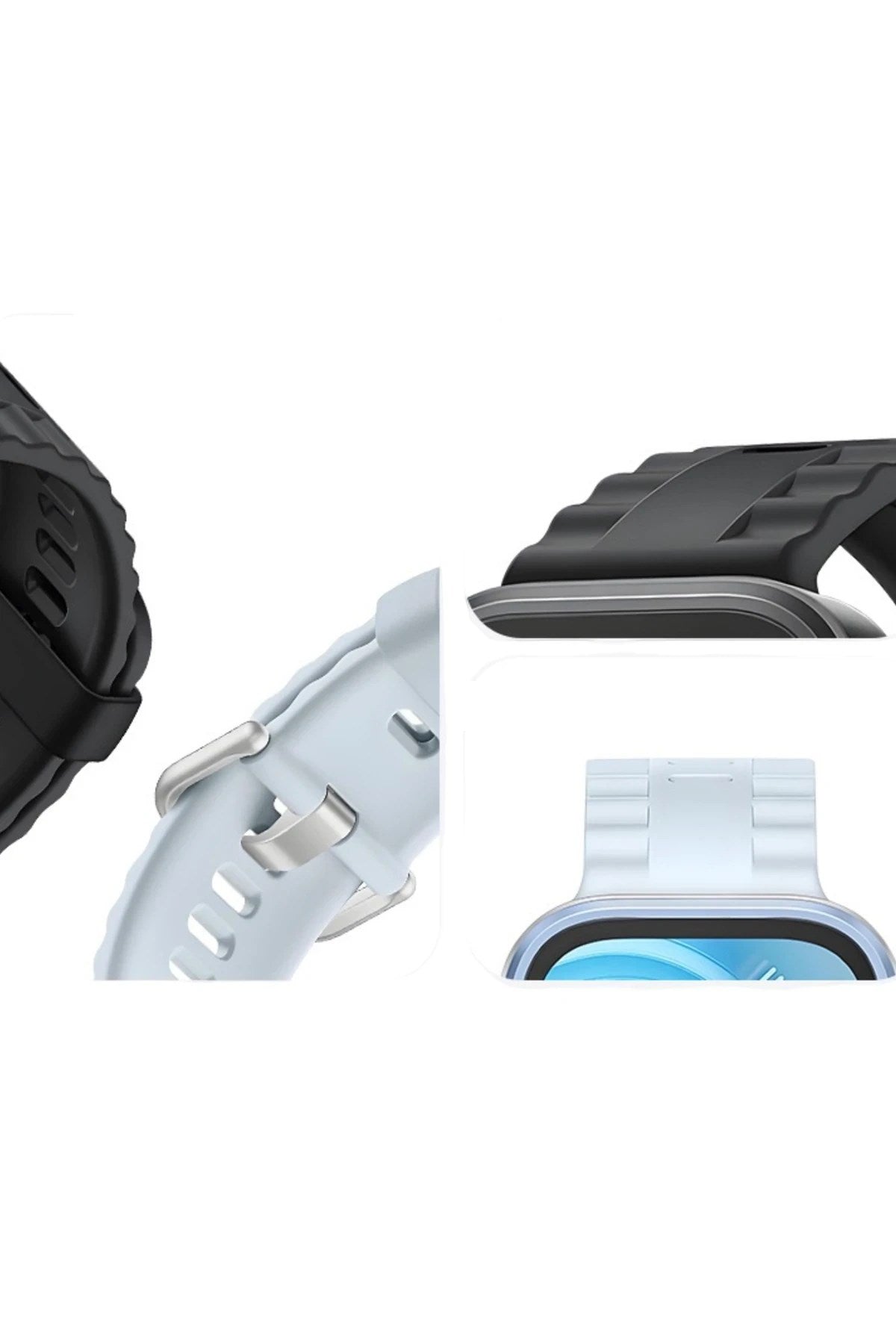 Mey İthalat® Huawei Fit 4 Nova Silikon Kordon - Siyah