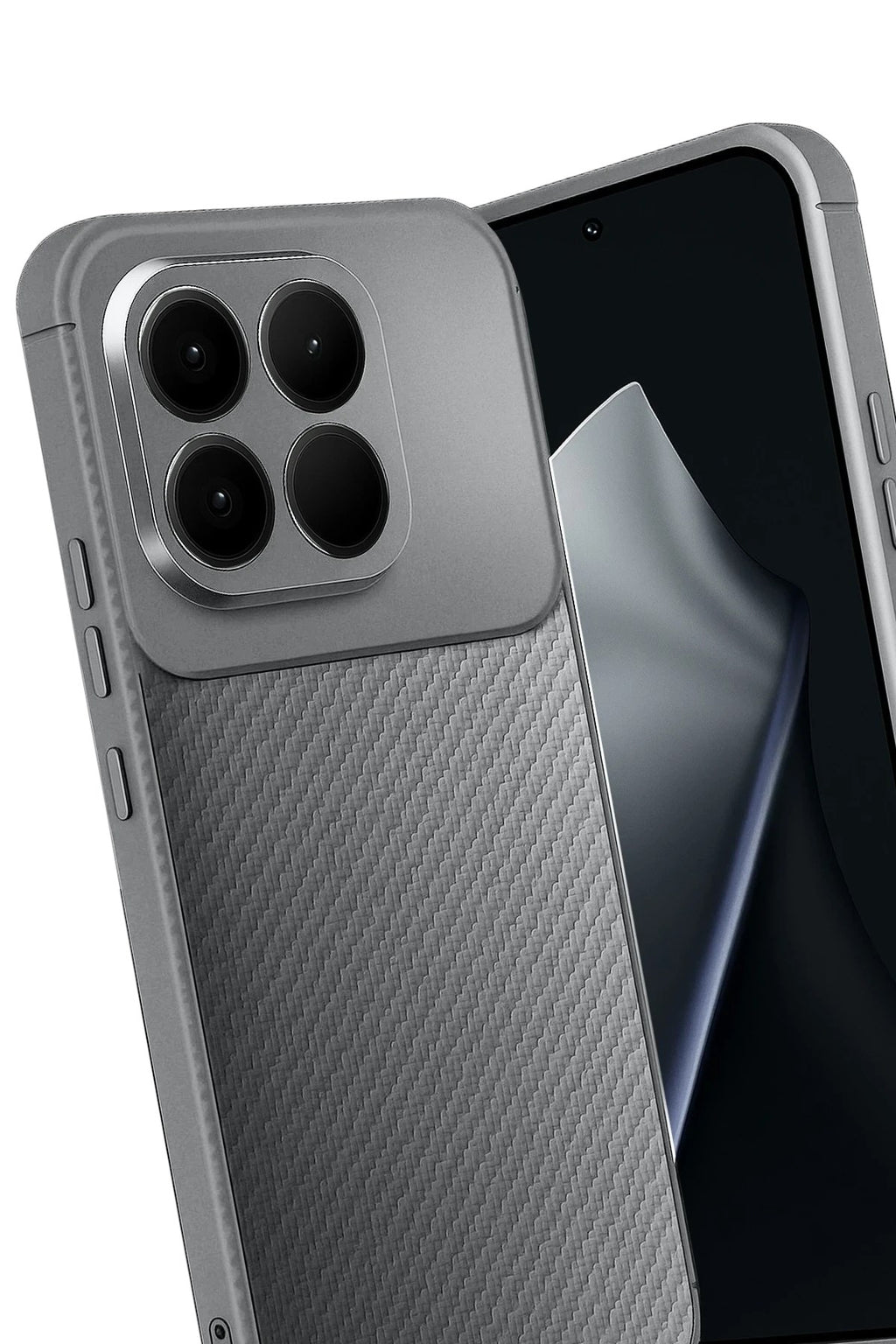 Mey İthalat® Mi 15T Auto Focus Karbon Kapak - Gri