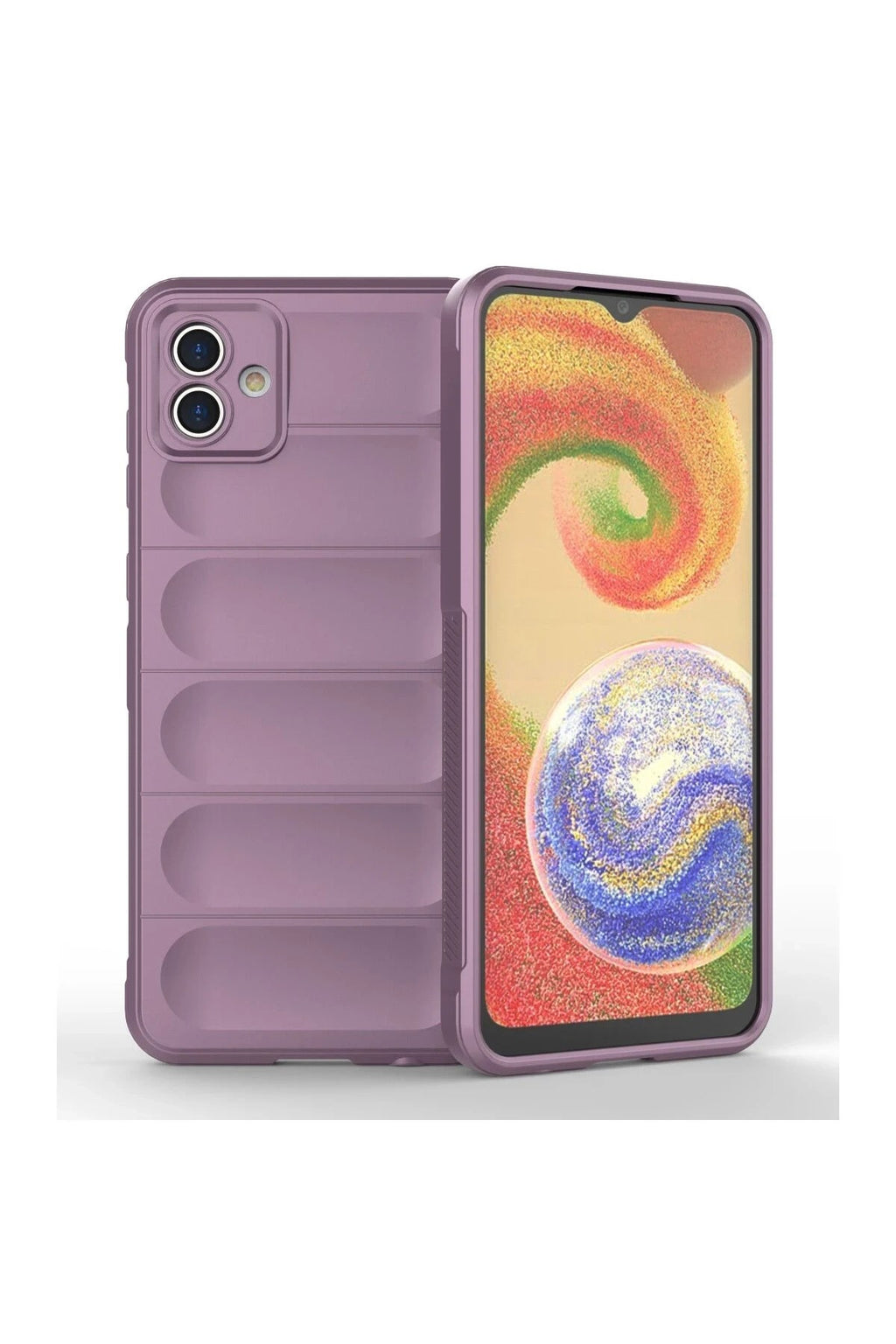Mey İthalat® Samsung Galaxy A04E Kılıf Optimum Silikon - Mor
