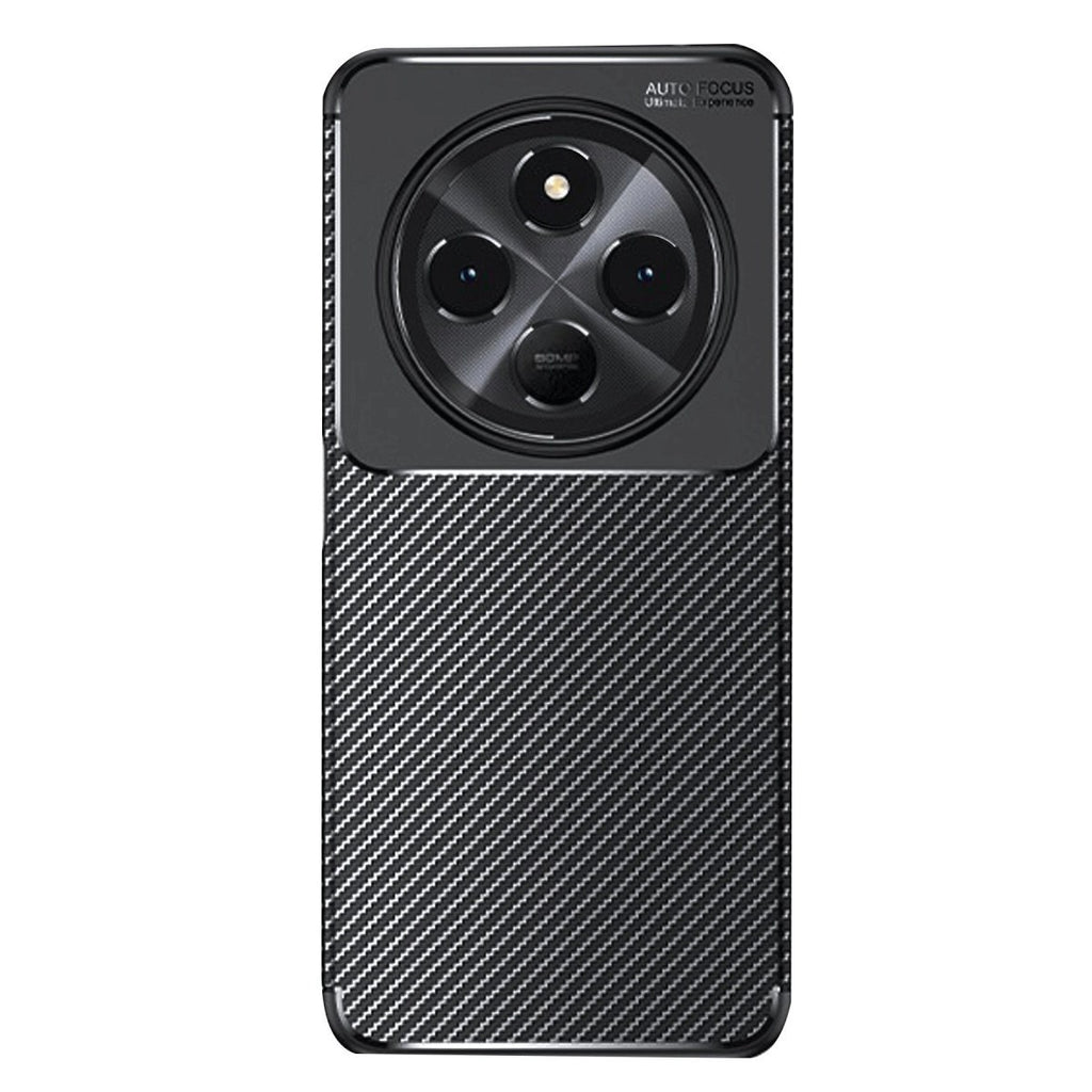 Mey İthalat® Redmi 14C Kılıf Auto Focus Karbon Kapak - Siyah