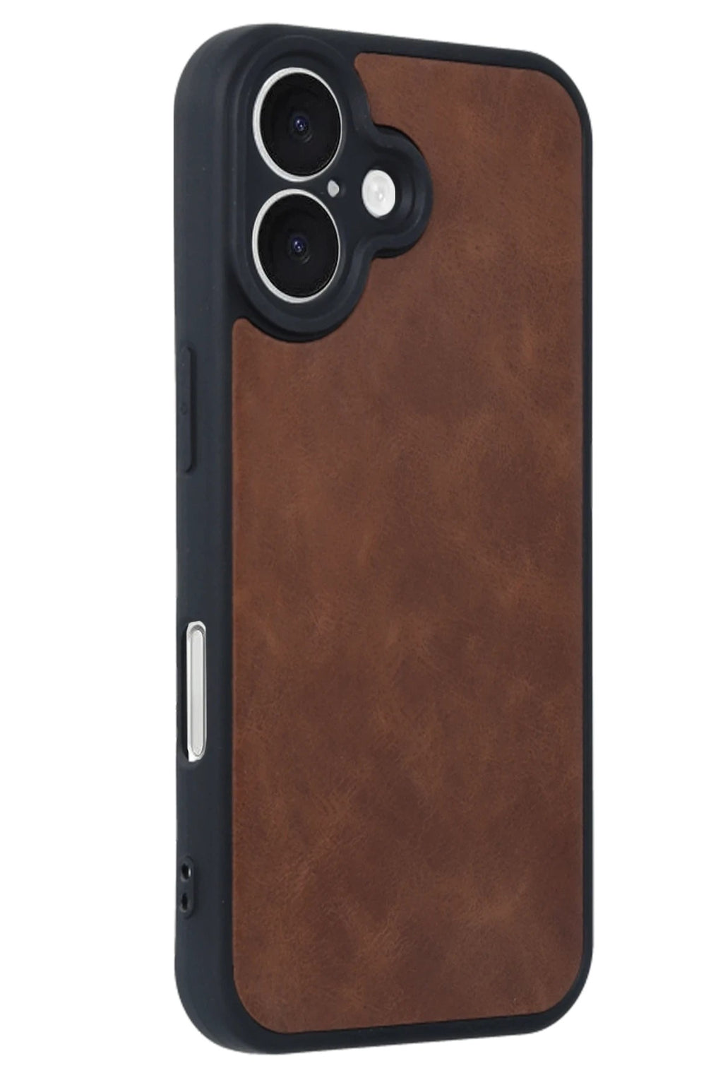 Mey İthalat® iPhone 16 Kılıf Aras Deri Kapak - Taba