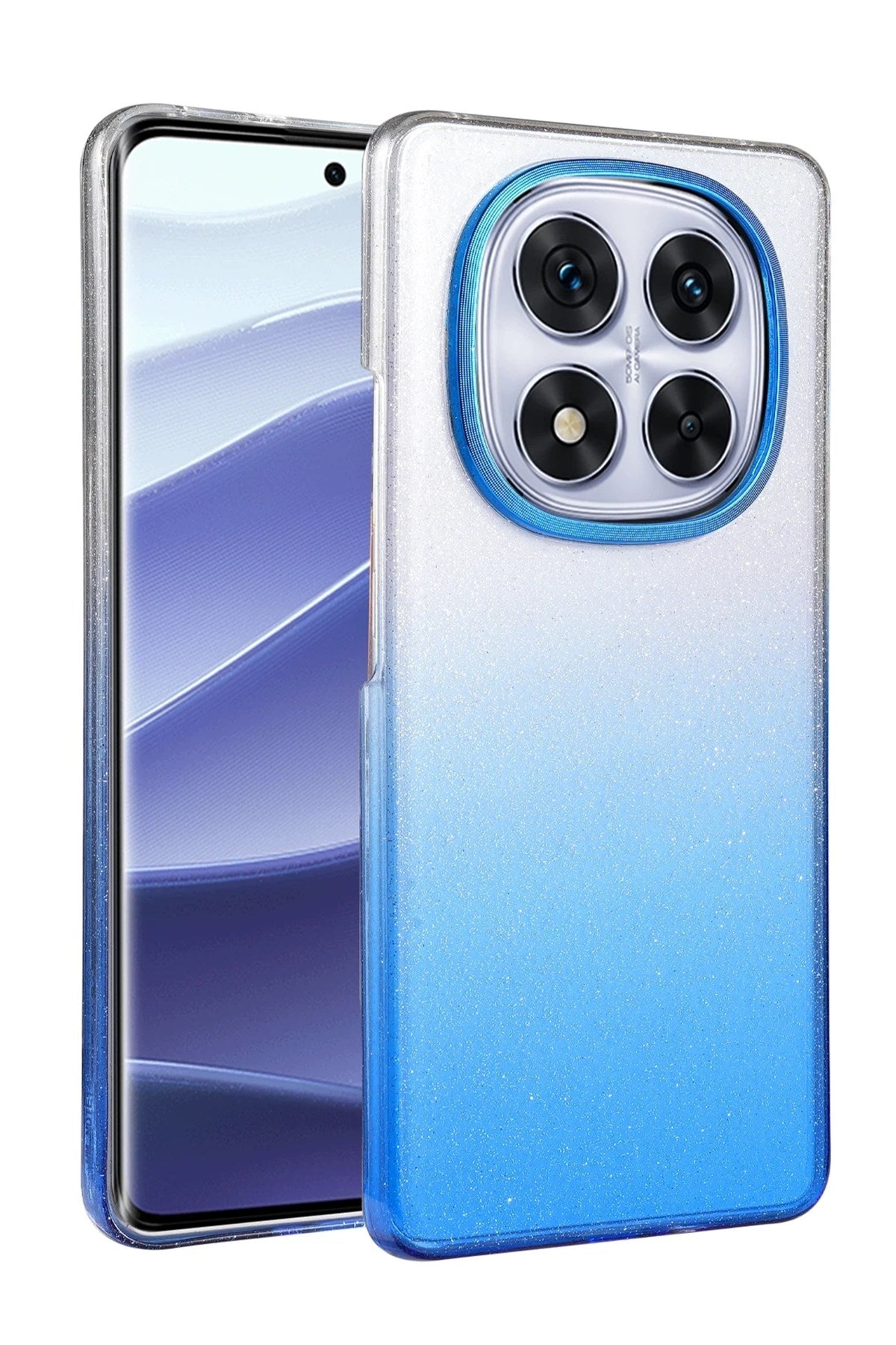 Mey İthalat® Redmi Note 14 Pro 4G Glossy Kapak - Mavi