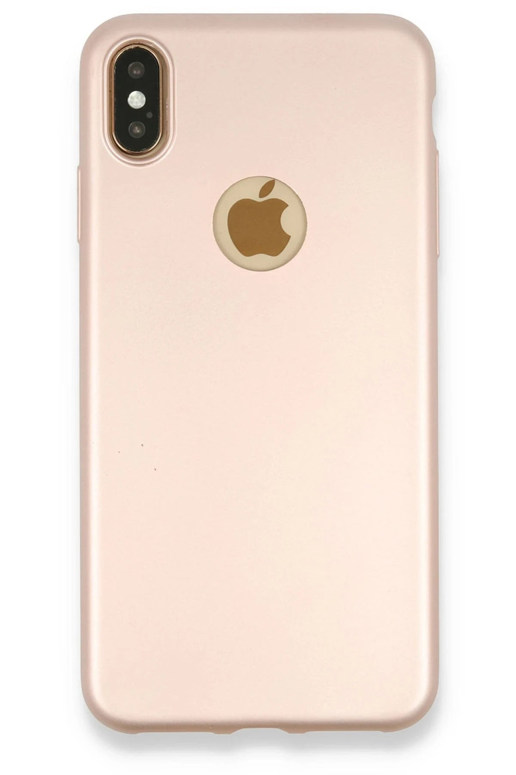 Mey İthalat® iPhone XS Max Kılıf First Silikon - Rose Gold
