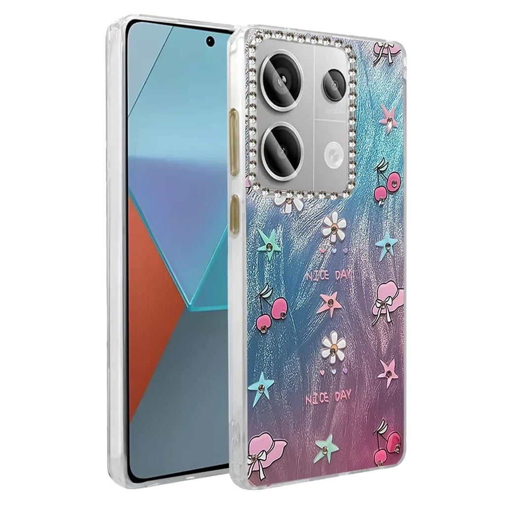 Mey İthalat® Redmi Note 13 Pro 4G Kılıf Blade Aynalı Desenli Kapak - Desen 4