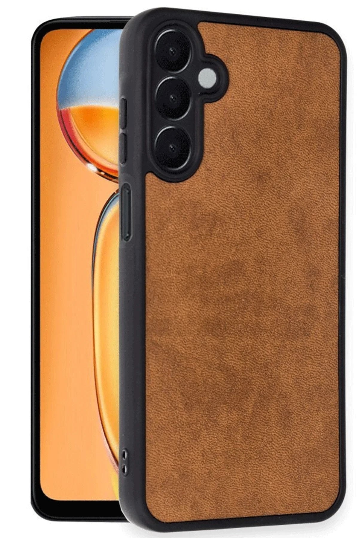 Mey İthalat® Samsung Galaxy A26 Kılıf Aras Deri Kapak - Taba