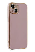 Mey İthalat® iPhone 14 Kılıf Volet Silikon - Mor