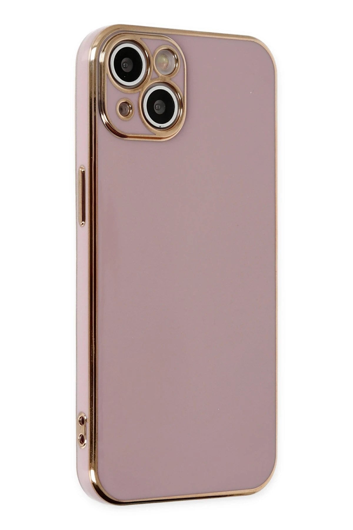 Mey İthalat® iPhone 14 Kılıf Volet Silikon - Mor
