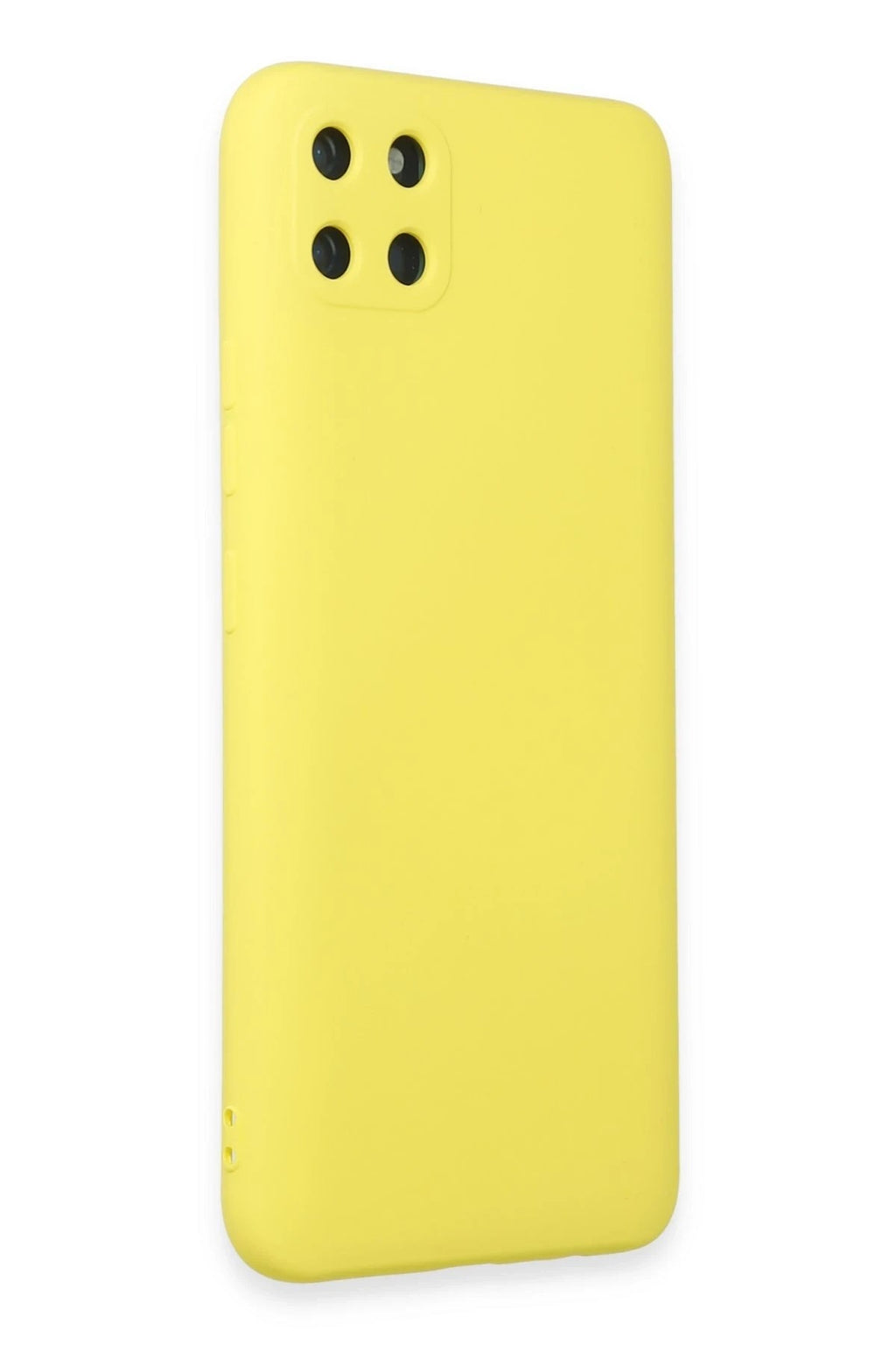 Mey İthalat® Realme C11 Kılıf Nano içi Kadife Silikon - Sarı