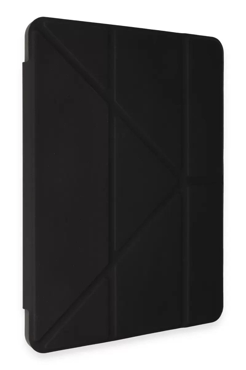 Mey İthalat® Huawei MatePad SE 11 Kılıf Kalemlikli Mars Tablet Kılıfı - Siyah