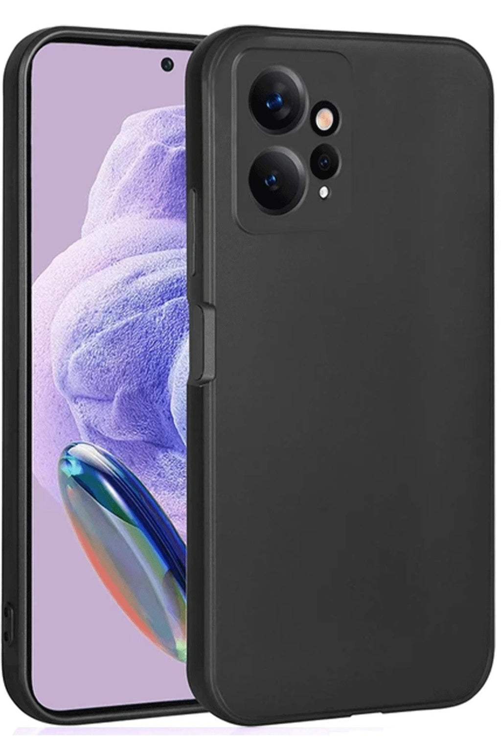 Mey İthalat® Redmi Note 12 4G Kılıf First Silikon - Siyah