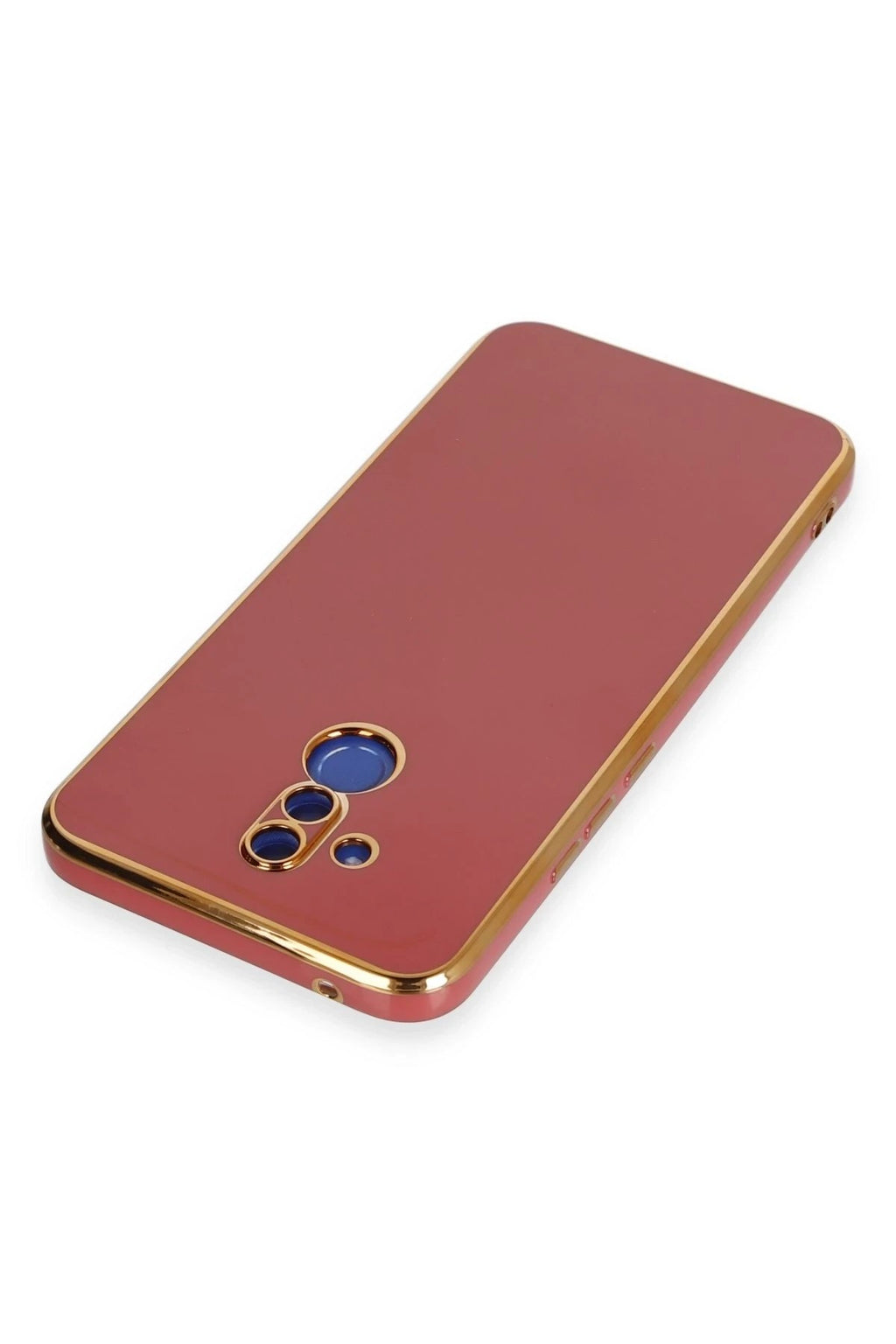 Mey İthalat® Huawei Mate 20 Lite Kılıf Volet Silikon - Kırmızı