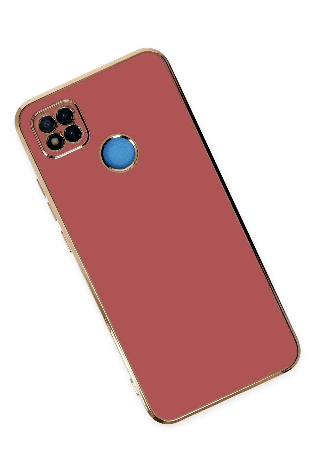 Mey İthalat® Redmi 9C Kılıf Volet Silikon - Kırmızı