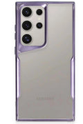 Mey İthalat® Samsung Galaxy S24 Ultra Kılıf Boyi Silikon Kapak - Derin Mor