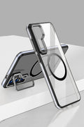 Mey İthalat® Samsung Galaxy S24 Crystal Magsafe Kapak - Siyah