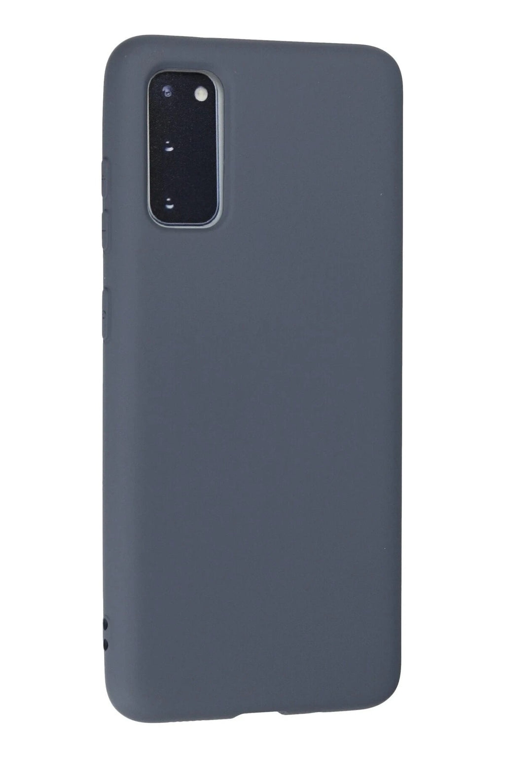 Mey İthalat® Samsung Galaxy S20 Kılıf Nano içi Kadife Silikon - Gri