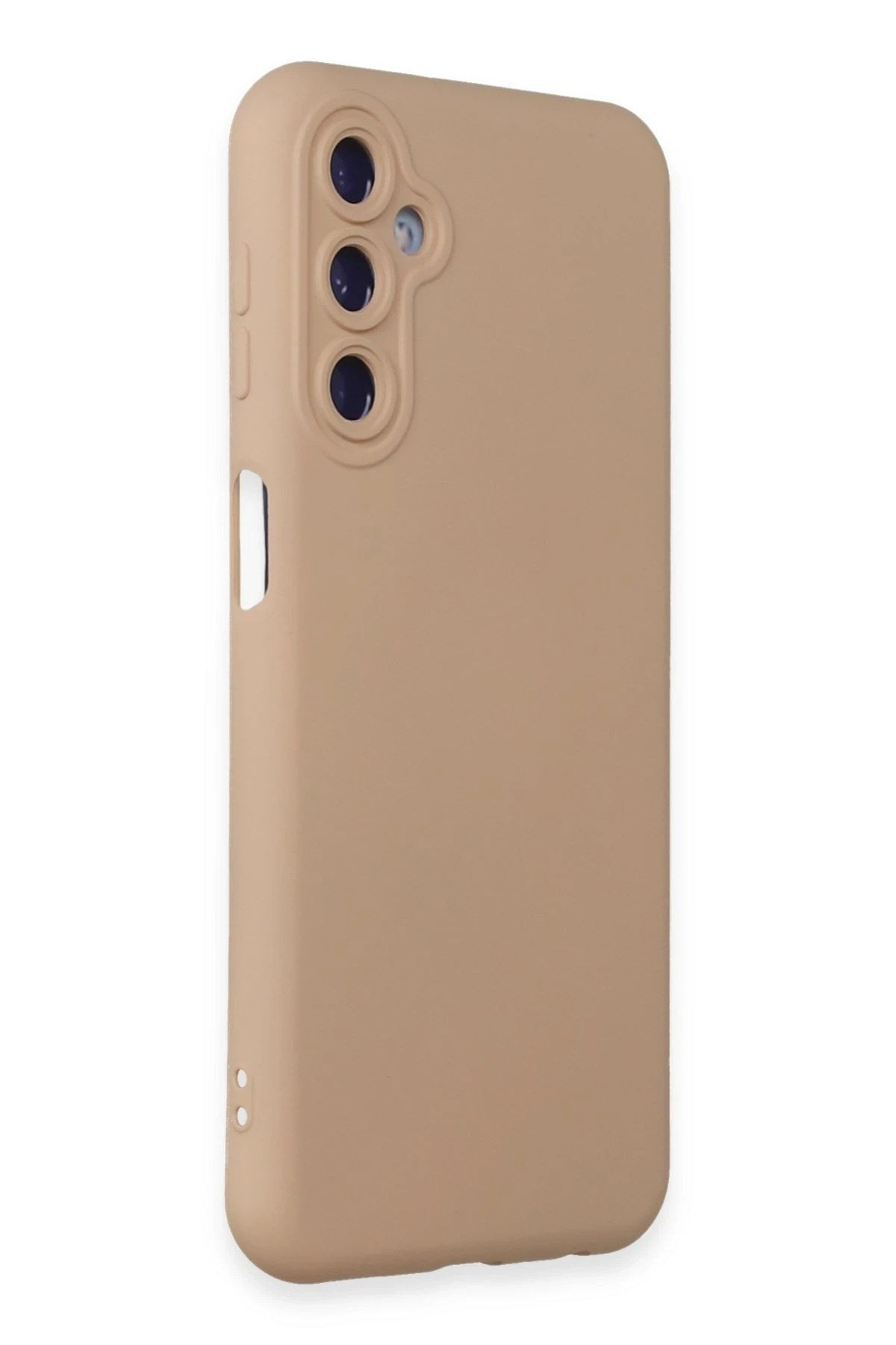 Mey İthalat® Samsung Galaxy M14 5G Kılıf Nano içi Kadife Silikon - Pudra
