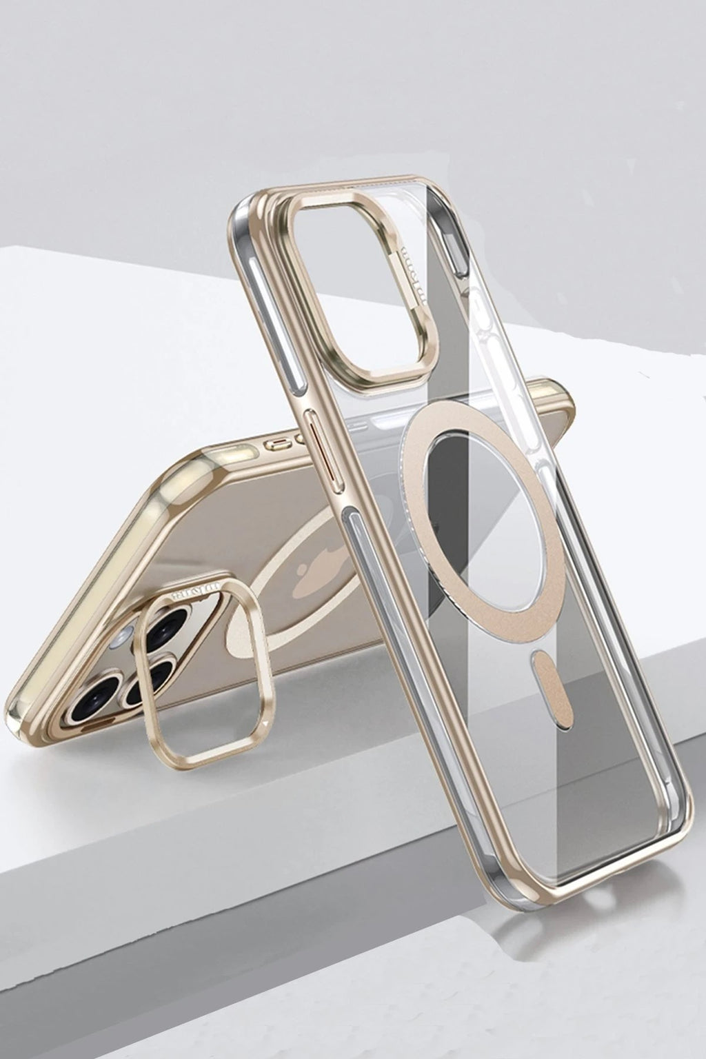 Mey İthalat® iPhone 14 Pro Drop Magsafe Kapak - Titan Gri