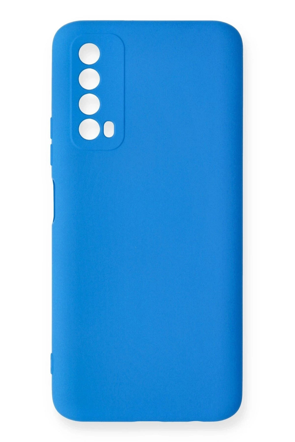 Mey İthalat® Huawei P Smart 2021 Kılıf Nano içi Kadife Silikon - Mavi