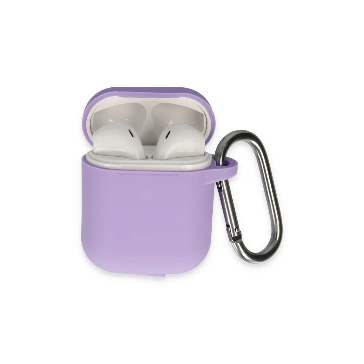 Mey İthalat® Airpods 2 (2.nesil) Hang Kılıf - Lila